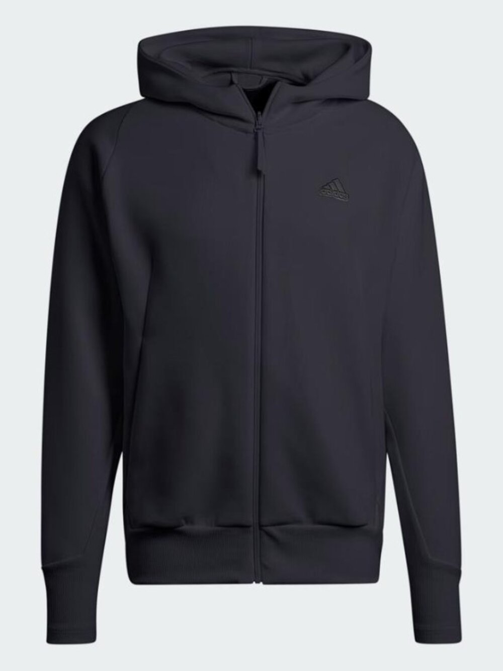 ADIDAS Men's Z.N.E. Premium Full-Zip Hooded Track Jacket Size 2XLT in Black